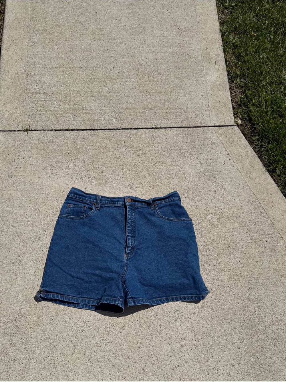 Vintage Bill Blass Jean Shorts